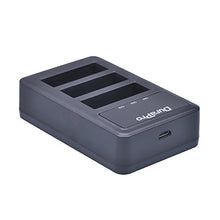 Carica l&#39;immagine nel visualizzatore di Gallery, DuraPro - Batteria AZ16-1 1400 mAh + LED 3 slot USB Charger per Xiaomi YI...