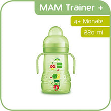 Carica l'immagine nel visualizzatore di Gallery, MAM Babyartikel, Biberon/tazza antigoccia, verde, Verde (grün)