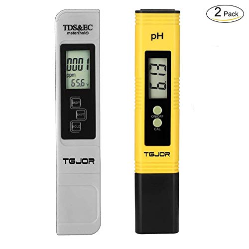 Tester qualità Acqua Rottay TDS PH EC Temperatura 4 in 1 Set/Digitale...