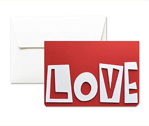 Big love - amore - san valentino - biglietto d'auguri (formato 10,5 x 15 cm)... - Ilgrandebazar