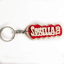 Carica l&#39;immagine nel visualizzatore di Gallery, Portachiavi in legno fatto a mano personalizzato con la scritta Sorella TVB,... - Ilgrandebazar