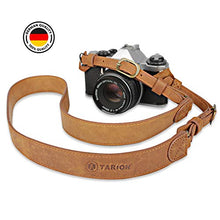 Carica l&#39;immagine nel visualizzatore di Gallery, TARION TNS-L2 Cinturino in Pelle per Fotocamera Tracolla pelle per...