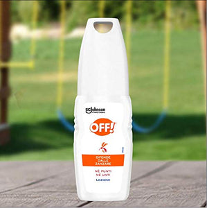 OFF! Insetto Repellente, Lozione Antizanzare, Non Unge, Confezione da 100 ml