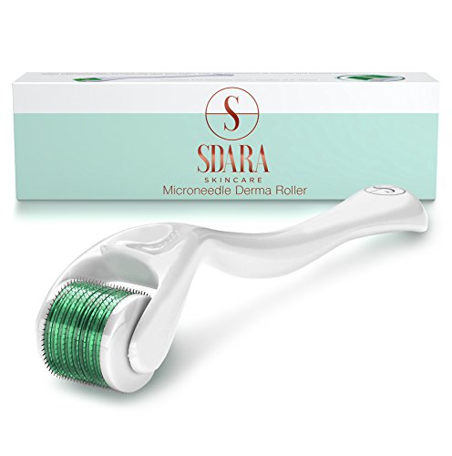Derma Roller - Rullo per trattamento pelle del viso con microaghi - 540... - Ilgrandebazar