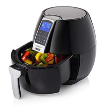 Carica l&#39;immagine nel visualizzatore di Gallery, Princess Digital Aerofryer XL 182020 Friggitrice ad Aria Calda, 1.500 Watt, capacità: 3,2 L, 1500 W, 3.2 Litri, Plastica, Argento/Nero
