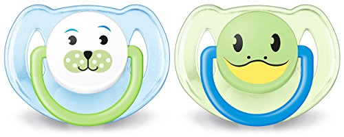 AVENT Silicon Soother Animal (6-18 months), Modello e Colori Assortiti - Ilgrandebazar