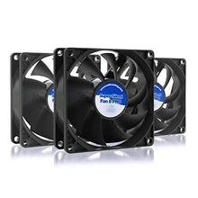 Carica l'immagine nel visualizzatore di Gallery, AAB Cooling Super Silent Fan 8 PRO - Una Silenziosa e Molto 80mm - 3 Pezzi