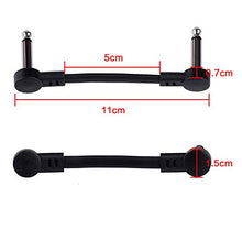 Carica l&#39;immagine nel visualizzatore di Gallery, Rayzm cavo patch piatto per chitarra, di collegamento da 6.35mm 6 unità - Ilgrandebazar