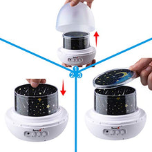 Carica l&#39;immagine nel visualizzatore di Gallery, [Aggiornamento] Proiettore per Bambini, AsperX 4 in 1 Lampada Proiettore...