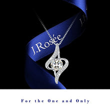 Carica l&#39;immagine nel visualizzatore di Gallery, Collana Donna, J.Rosée&quot;Leggero Lusso&quot; Argento 925 con 5A Zirconi Gioielli... - Ilgrandebazar