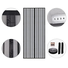Carica l'immagine nel visualizzatore di Gallery, Sekey 140x230 cm Zanzariera Magnetica per Porta, anti Insetti, per Legno, Ferro, Porte in Alluminio, Facile da Installare, Non è Necessario Praticare Fori, Apertura e Chiusura Silenziosa, Nero