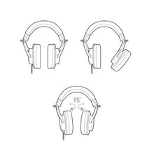 Carica l&#39;immagine nel visualizzatore di Gallery, Audio Technica Pro ATH-M20X Cuffie Monitor Professionali, Nero - Ilgrandebazar