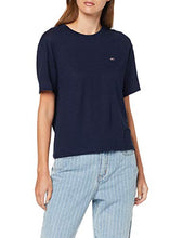Carica l'immagine nel visualizzatore di Gallery, Tommy Jeans Donna Textured Handfeel Tee Maglieria sportiva - Ilgrandebazar