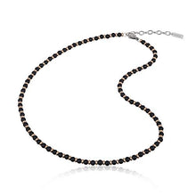 Carica l&#39;immagine nel visualizzatore di Gallery, BREIL - Gioiello Collezione Black Onyx, Bracciale e Collana Oro Rosa - Ilgrandebazar