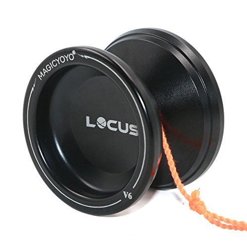 Pro Responsive Yoyo per principianti Magicyoyo V6 LOCUS SPAZIO Matt nero - Ilgrandebazar