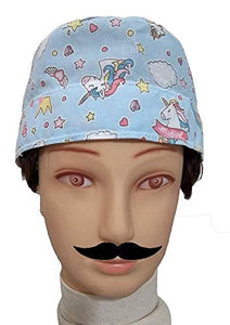 Cuffietta chirurgica Unicorns per capelli corti, chirurgo, dentista,... - Ilgrandebazar