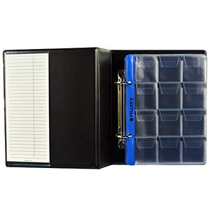 PELLER'S AS160 Album per la Collezione, 160 Tasche Monete Piccole e... - Ilgrandebazar