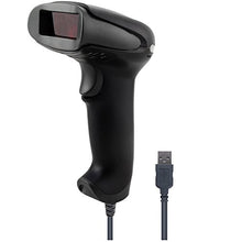 Carica l&#39;immagine nel visualizzatore di Gallery, NETUM Handheld Laser Barcode Scanner Portable USB Wired 1D Cable Reader Black