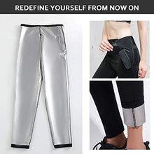 Carica l&#39;immagine nel visualizzatore di Gallery, Moonssy Pantaloni di Perdita Peso Sauna,Pantaloni Termici per...