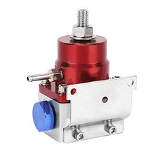 Carica l&#39;immagine nel visualizzatore di Gallery, KIMISS Regolatore di pressione carburante universale rosso + argento - Ilgrandebazar