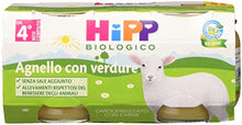 Carica l&#39;immagine nel visualizzatore di Gallery, Hipp Omogeneizzato Agnello con Verdure - 24 vasetti da 80 g - Ilgrandebazar