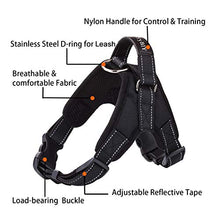 Carica l'immagine nel visualizzatore di Gallery, MerryBIY Regolabile Cani Animali Pet Corda Leash Rope L(Busto: 63-77cm), Nero - Ilgrandebazar