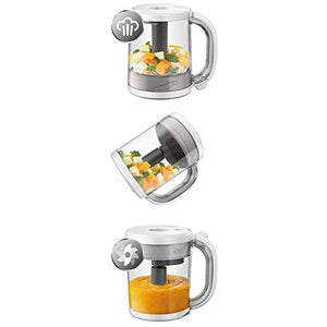 Philips Avent SCF883/01 EasyPappa Plus 4 in 1 Cuocipappa Multifunzione,...