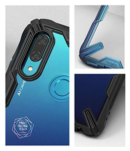 Ringke Fusion-X Custodia Compatibile con Huawei P Smart 2019, Space Blue - Ilgrandebazar