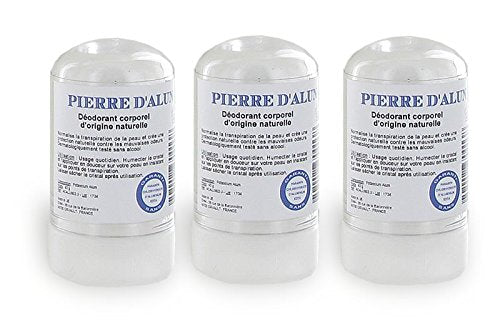 3 pezzi di stick allume potassio 60 g - senza sali alluminio ... - Ilgrandebazar