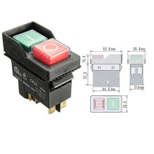 Carica l&#39;immagine nel visualizzatore di Gallery, Alamor Interruttore On-Off Elettrico 240M Minimix 150 Cement Concrete Mixer - Ilgrandebazar