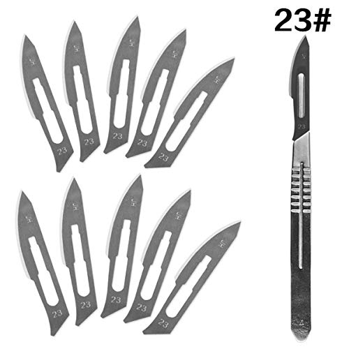 YYLE 1 set 10 pc 23# braccialetti chirurgici bisturi in acciaio... - Ilgrandebazar