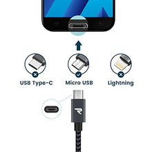 Carica l'immagine nel visualizzatore di Gallery, RAMPOW Cavo Micro USB [ 2M/6,6 FT ] Trasferimento Dati e Ricarica 2M, Grigio