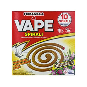 IRPot - 100 SPIRALI PROFUMATE VAPE 10 CONF.