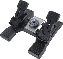 Carica l&#39;immagine nel visualizzatore di Gallery, Pedali Logitech G Saitek Pro Flight Rudder, Pedaliera del Timone di Volo,...