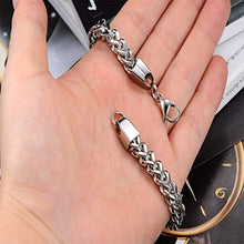 Carica l&#39;immagine nel visualizzatore di Gallery, Keybella Bracciale Braccialetto per Uomo Catena in Acciaio Inox... - Ilgrandebazar
