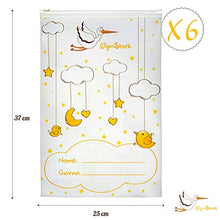 Carica l&#39;immagine nel visualizzatore di Gallery, Le Bustine Corredino del Neonato Ospedale MADE IN ITALY, 6 Sacchetti Grandi...