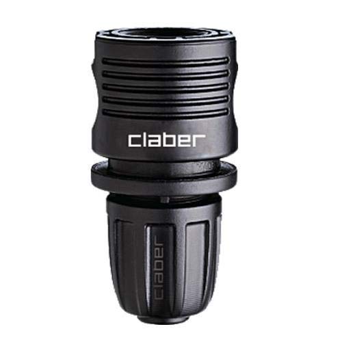 Claber 91009 Goccia a Raccordo Automatico, Nero