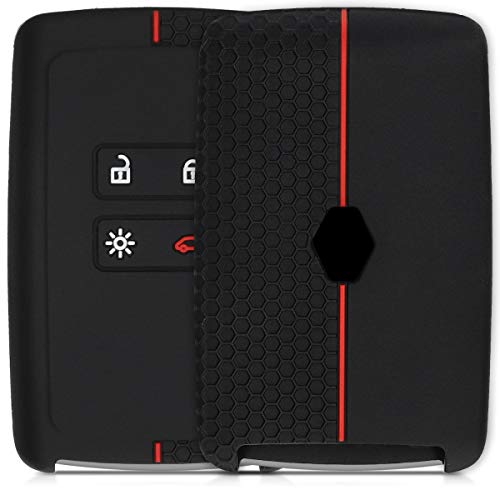 kwmobile Copri-Chiave Compatibile con Renault 4 Tasti Smart Key (Solo...