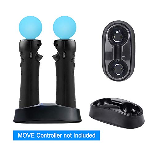 YOUSHARES dual dock di ricarica per il regolatore playstation mossa,...