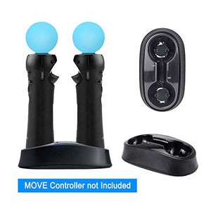 YOUSHARES dual dock di ricarica per il regolatore playstation mossa,...