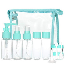Carica l'immagine nel visualizzatore di Gallery, Bottiglie da Viaggio (11Pz), Cizen Kit Liquidi, Accessori Blu - Ilgrandebazar