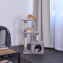 Carica l'immagine nel visualizzatore di Gallery, dibea Tiragraffi per Gatto Albero Tira Graffi Gioco Giocattolo Gatti Grigio...