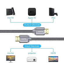 Carica l'immagine nel visualizzatore di Gallery, Cavo HDMI 4K 3m, Snowkids Cavi 2.0 a/b ad alta Velocità con Ethernet, 3m