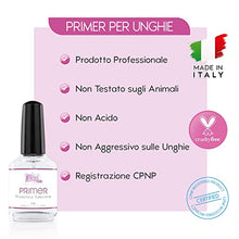 Carica l&#39;immagine nel visualizzatore di Gallery, Primer Unghie Gel Professionale 12 ml di Alta Qualità - Promotore Adesione NON Acido per Gel Costruttori, Gel Color, Semipermanente, Acrygel, Acrilico, Smalti One Step