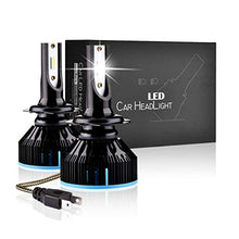 Carica l'immagine nel visualizzatore di Gallery, LTPAG Lampadine H7 LED, CSP 72W 12000LM Sostituzione per Luci Alogene o