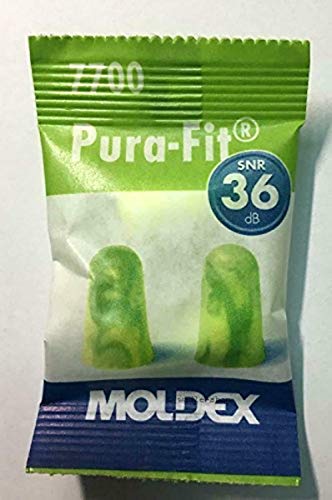 Pura Fit 7700, tappi per le orecchie Moldex, 25 paia, SNR = 36 dB,...
