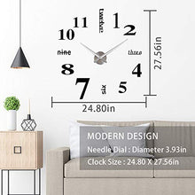 Carica l'immagine nel visualizzatore di Gallery, Afaneep Orologio da Parete Fai Te 3D Frameless Design Moderno Usato per...