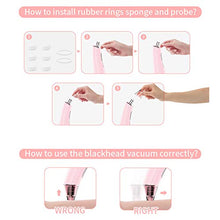 Carica l&#39;immagine nel visualizzatore di Gallery, Aspiratore punti neri, Estrattore Elettrico di Comedoni Rimozione Rosa 111 - Ilgrandebazar