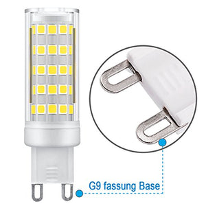 KINDEEP G9 lampadina LED - 8W / 650LM, equivalente di Bianco Freddo 6000k - Ilgrandebazar