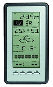 Technoline WS 9040, Argento/Grigio, 10x2.8x17.8 cm - Ilgrandebazar